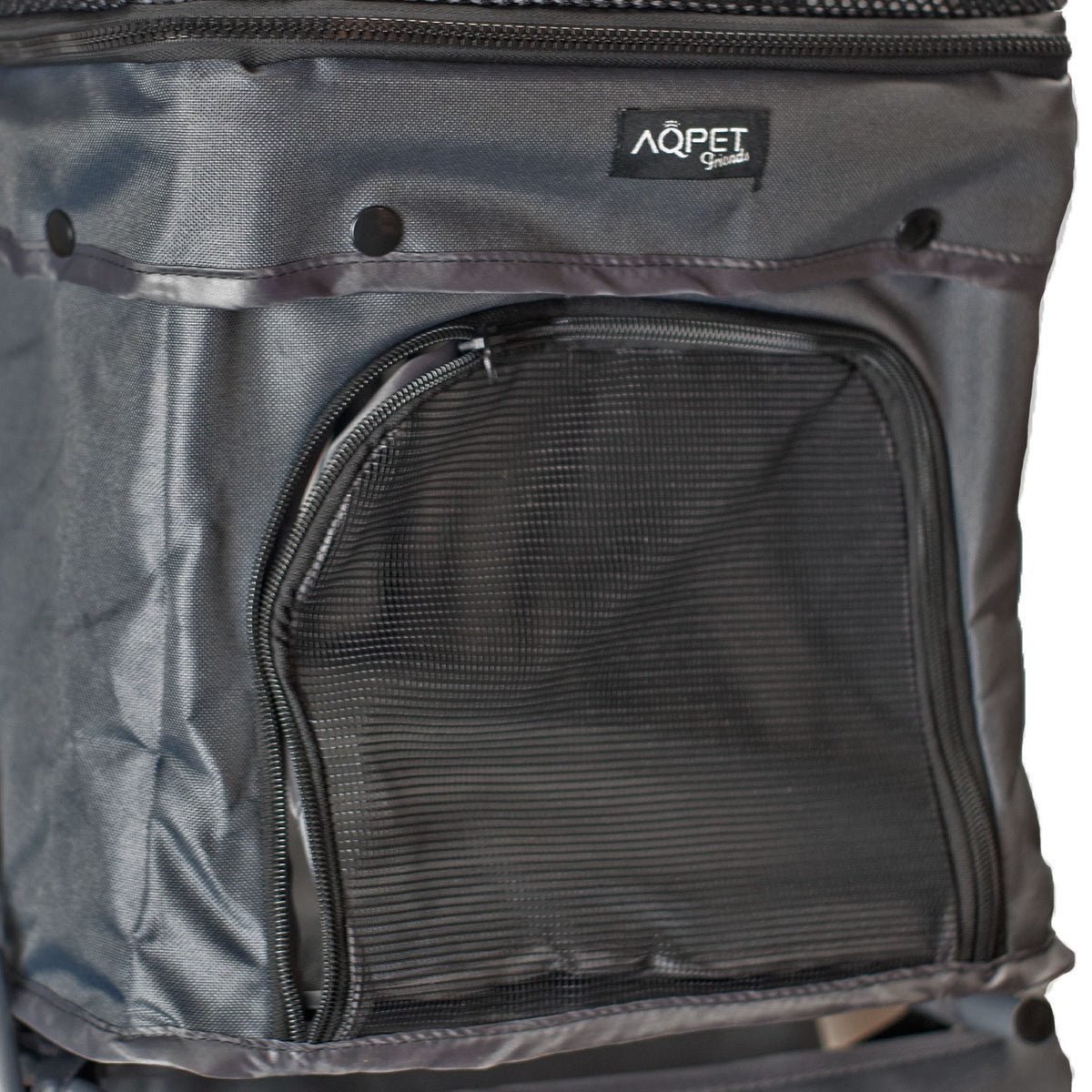 AQPET FRIENDS Bequemer und praktischer Kinderwagen für Hunde mittlerer/kleiner Größe für Hunde und Katzen Sichere Reise