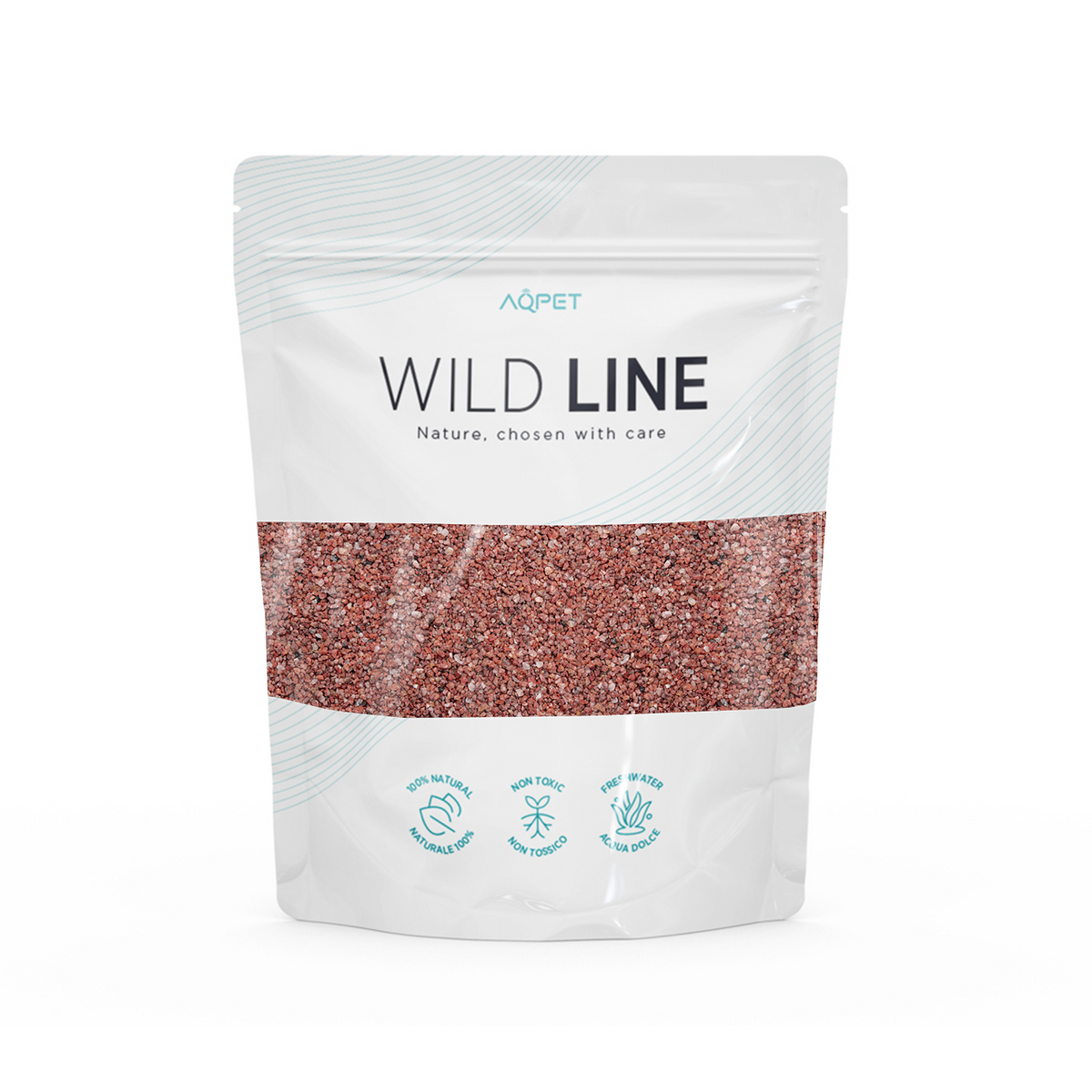 AQPET WILD SAND NATURSAND 5 KG - RED BRICK