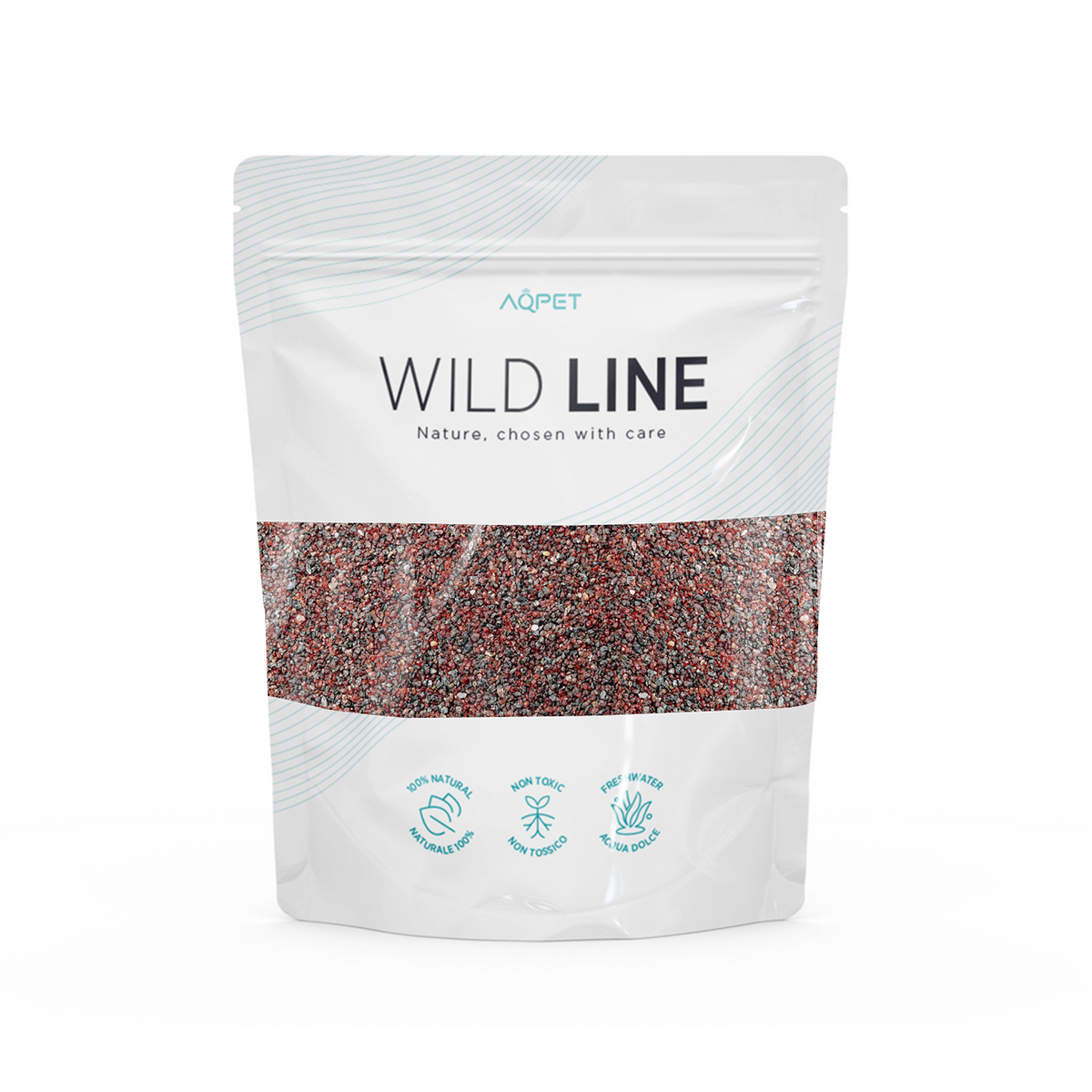 AQPET WILD SAND NATURSAND 5 KG - ROTER ZAFIR