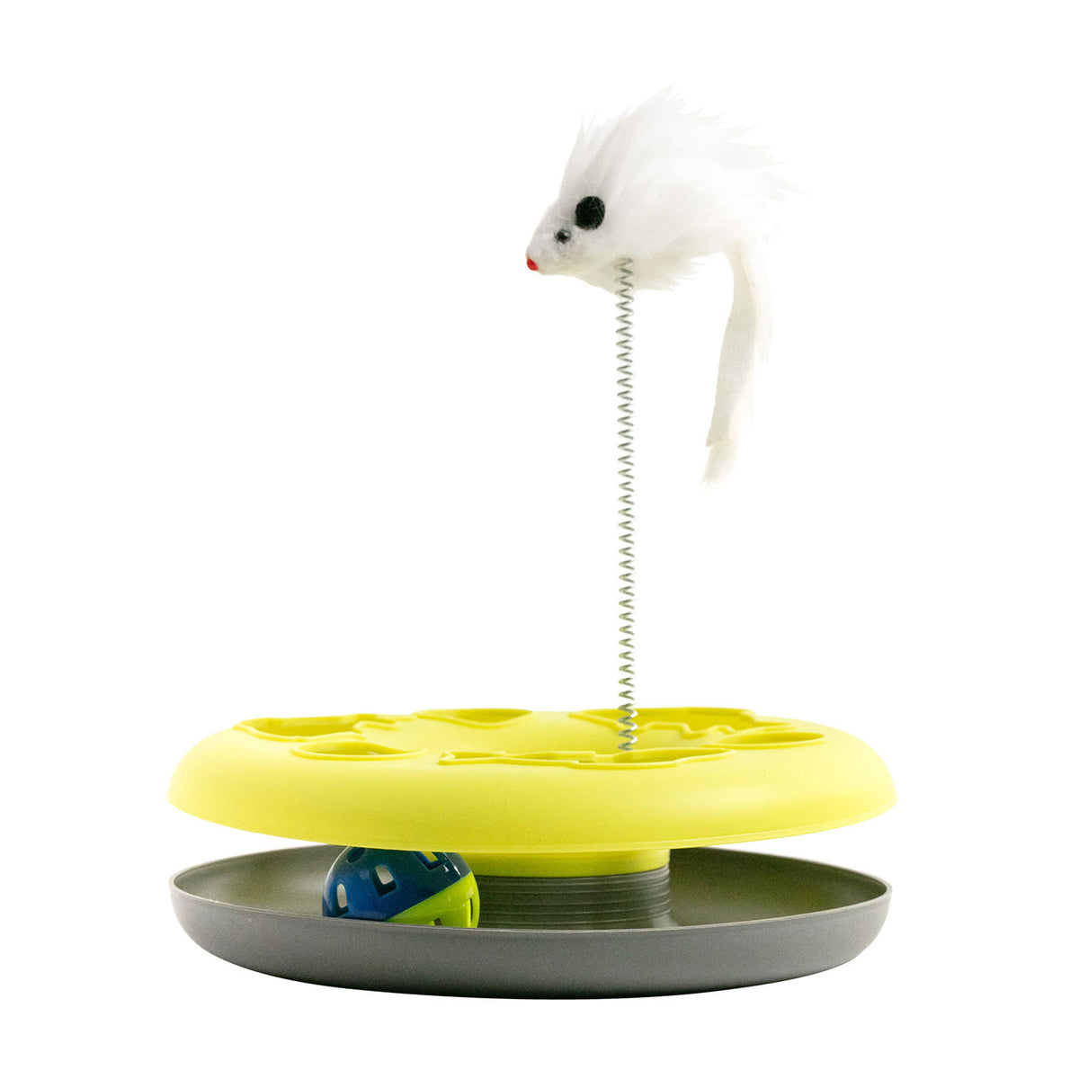AQPET FRIENDS Katzenspielzeug Roulette - 23x7 cm Katzenspielzeug