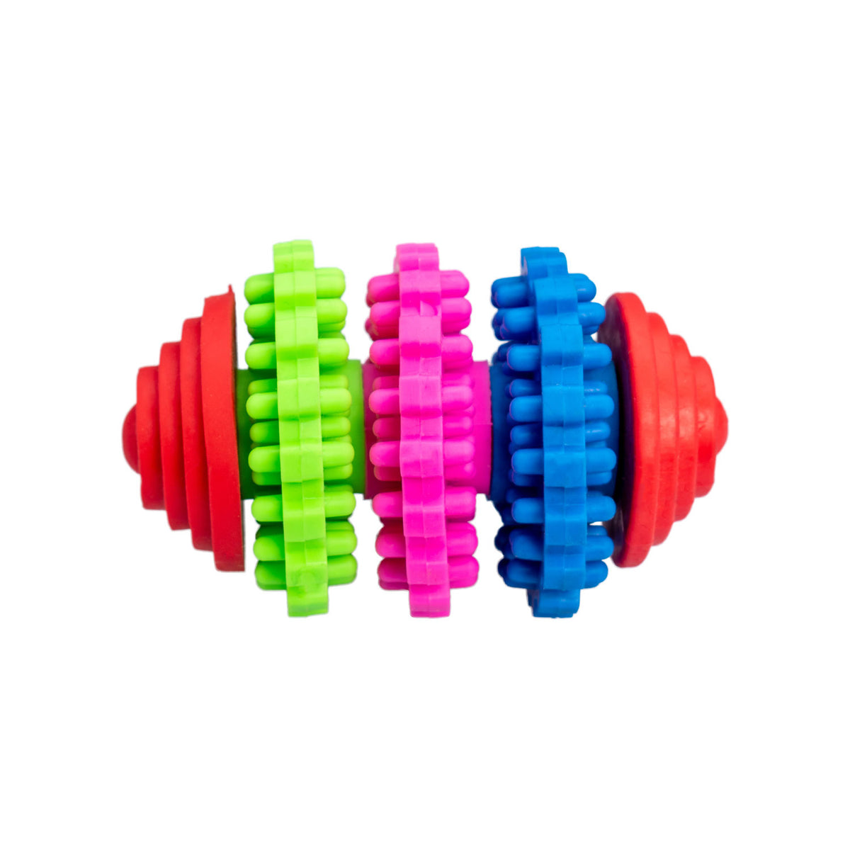 AQPET FRIENDS AQPET Hundespielzeug Dental-Farbzylinder aus Gummi Spielzeug für Hunde Spaß Haustier