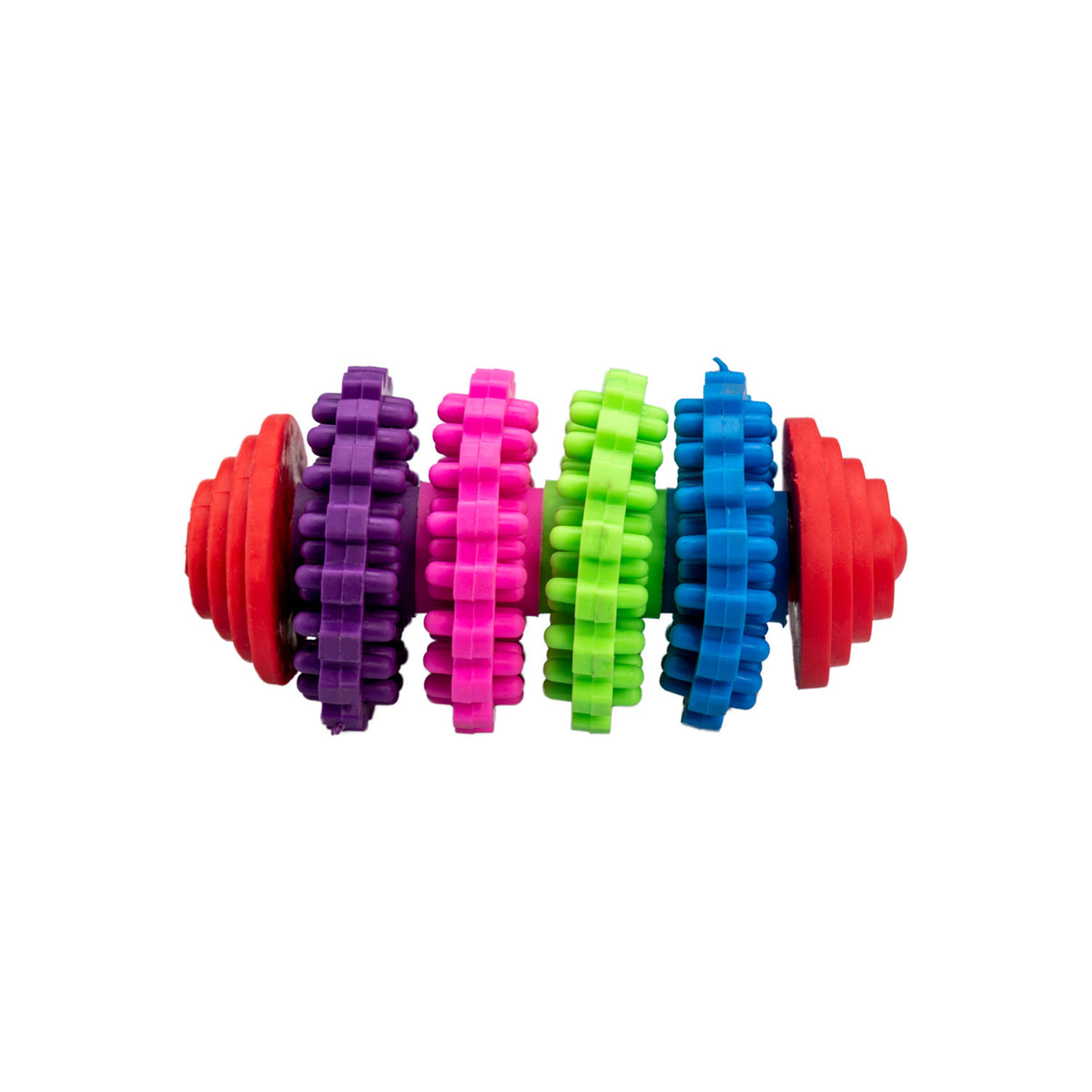 AQPET FRIENDS AQPET Hundespielzeug Dental-Farbzylinder aus Gummi Spielzeug für Hunde Spaß Haustier