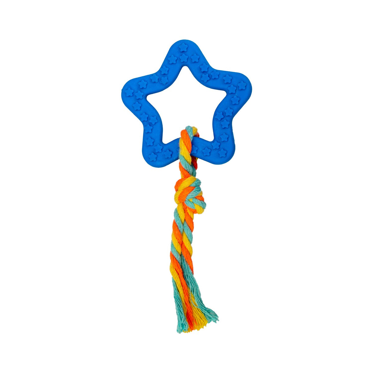 AQPET FRIENDS AQPET Hundespielzeug Smarty Stern mit Seil 20X8CM Hundespielzeug Spaß für Haustiere