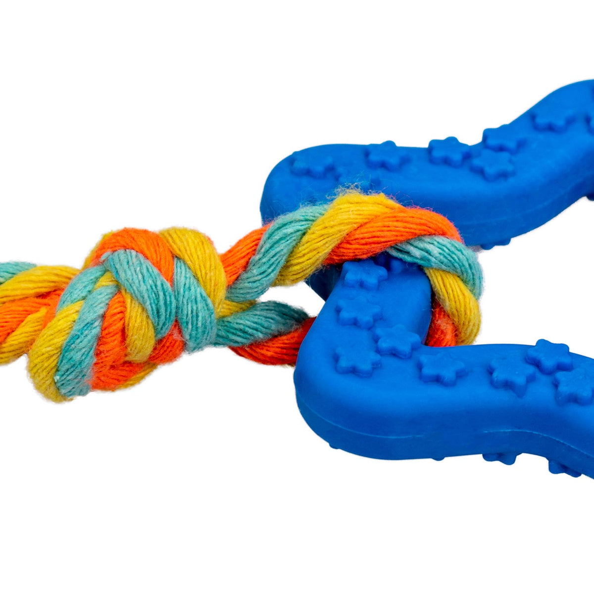 AQPET FRIENDS AQPET Hundespielzeug Smarty Stern mit Seil 20X8CM Hundespielzeug Spaß für Haustiere