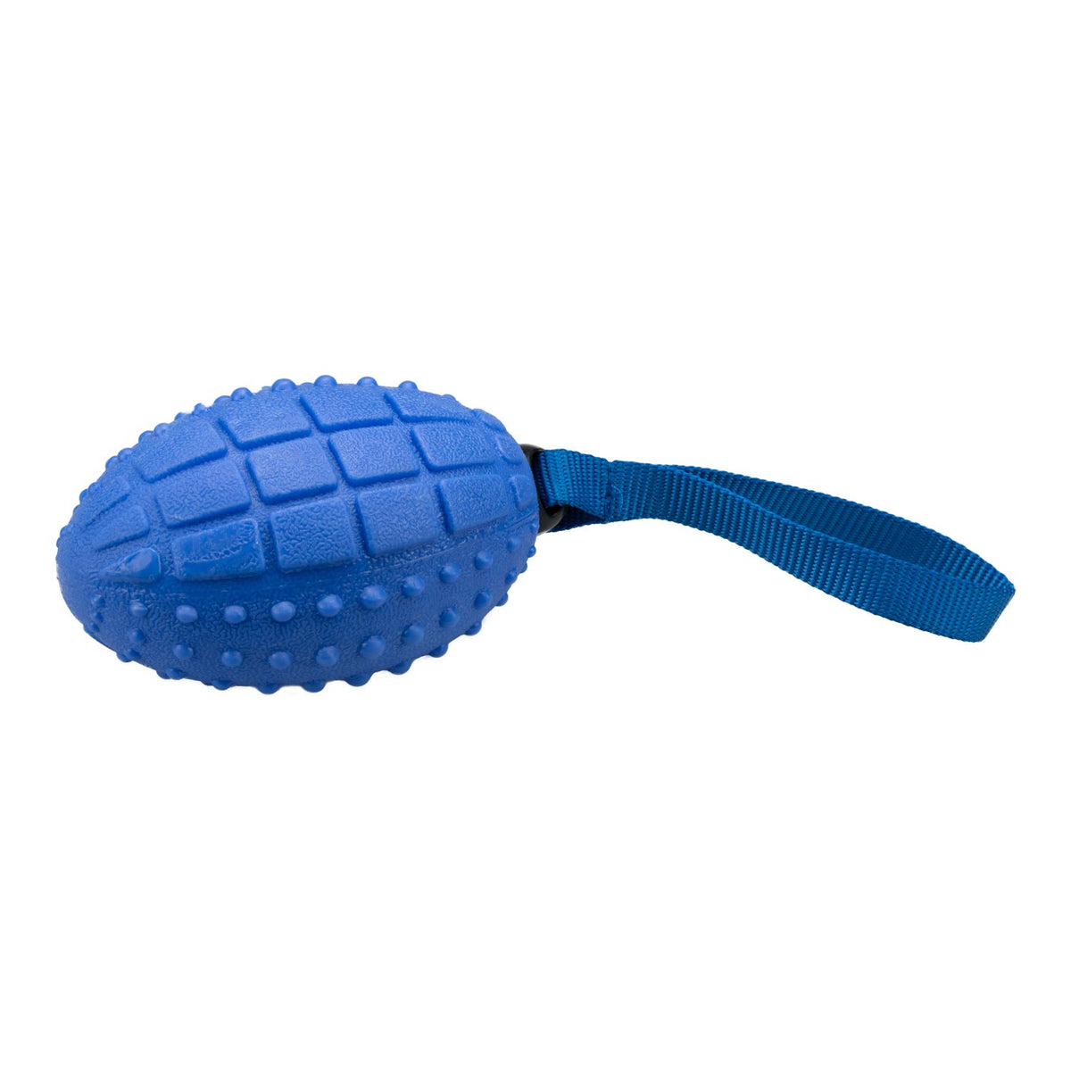 AQPET FRIENDS AQPET Hundespielzeug Starker Gummi-Rugbyball mit Seil 28 x 9 cm mit Soundeffekt Spielzeug für Hunde Spaß Haustier