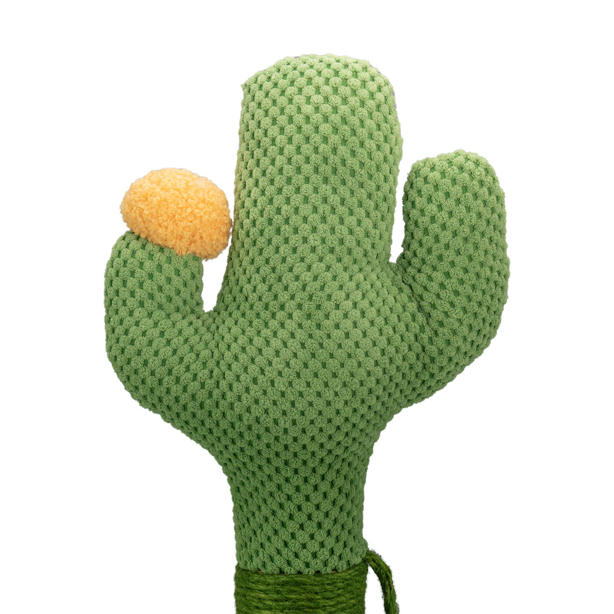 AQPET FRIENDS Kratzbaum Kaktus 54 cm mit Katzenhöhle Spielbaum Kratzmöbel für Katzen, Grün