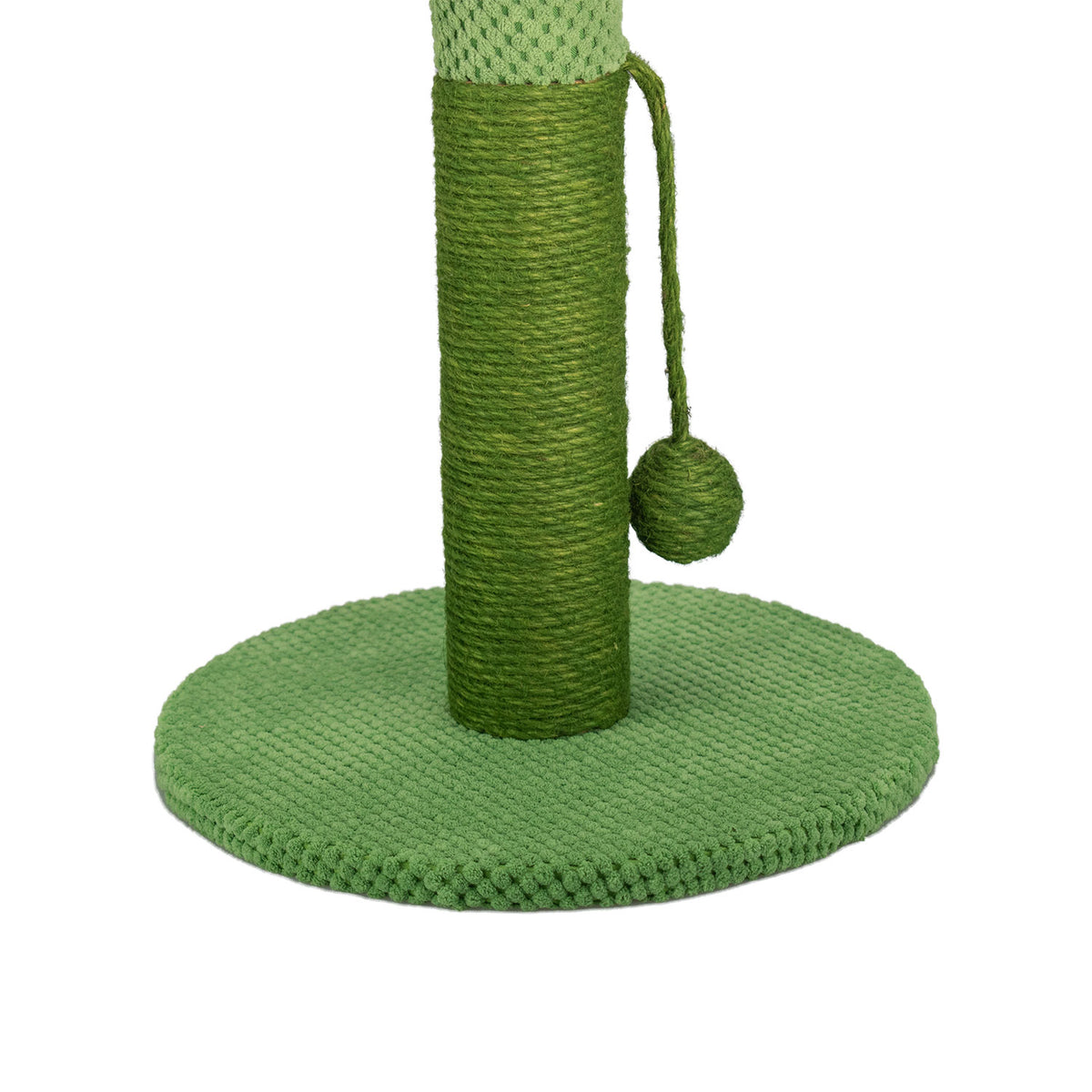 AQPET FRIENDS Kratzbaum Kaktus 54 cm mit Katzenhöhle Spielbaum Kratzmöbel für Katzen, Grün
