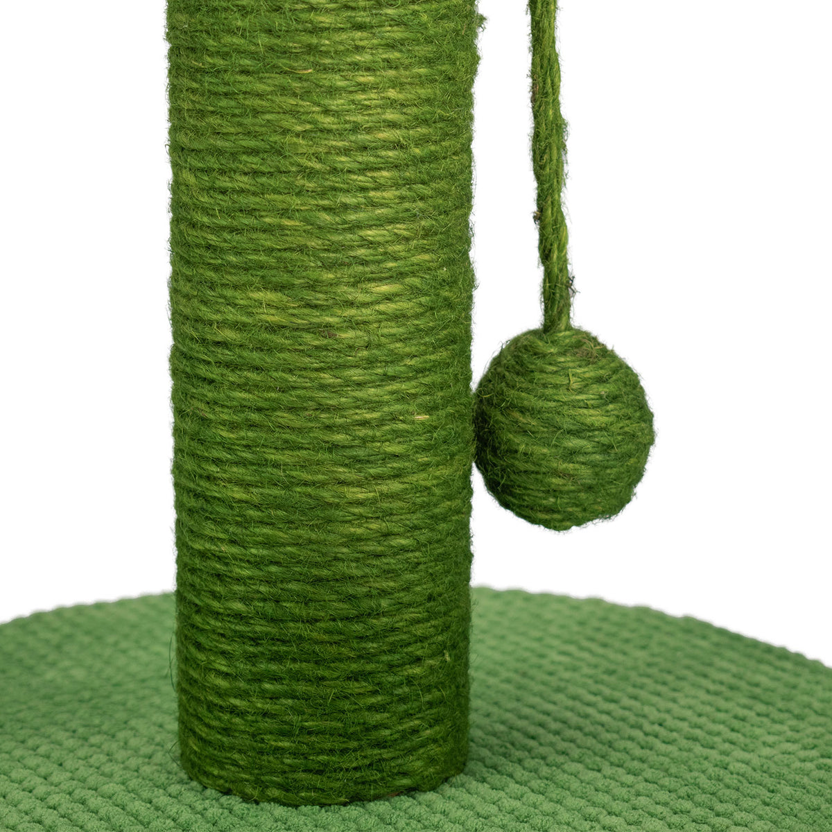 AQPET FRIENDS Kratzbaum Kaktus 54 cm mit Katzenhöhle Spielbaum Kratzmöbel für Katzen, Grün
