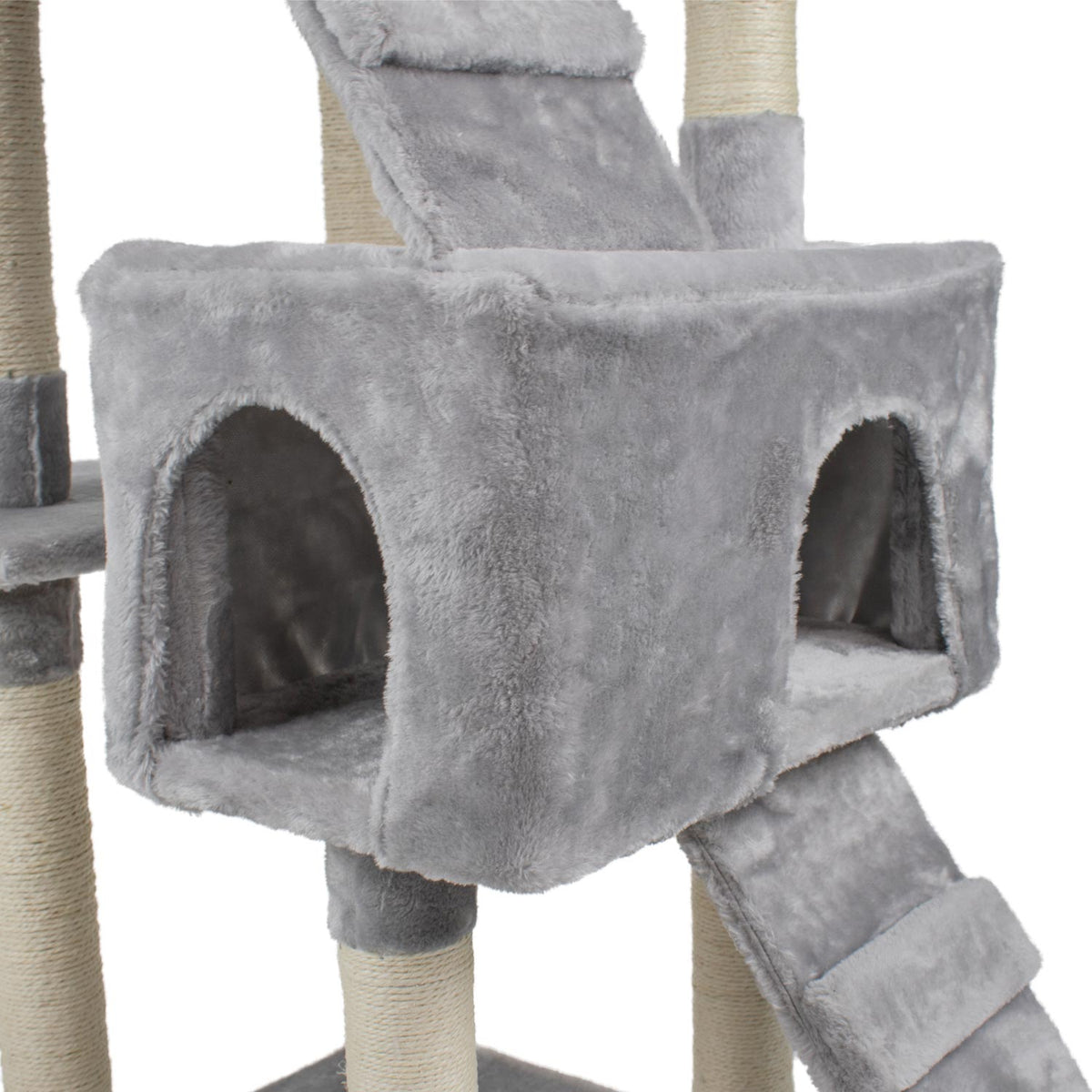 AQPET FRIENDS Kratzbaum Manhattan aus Sisal 170 cm für Katzen – Spiel, Spaß und Entspannung