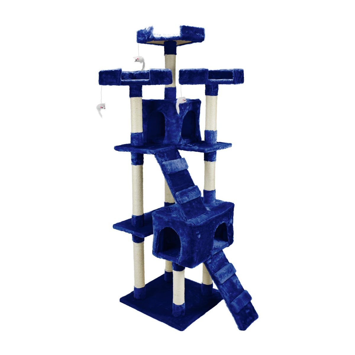AQPET FRIENDS Kratzbaum Manhattan aus Sisal 170 cm für Katzen – Spiel, Spaß und Entspannung