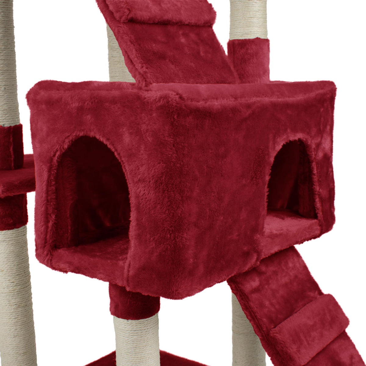 AQPET FRIENDS Kratzbaum Manhattan aus Sisal 170 cm für Katzen – Spiel, Spaß und Entspannung