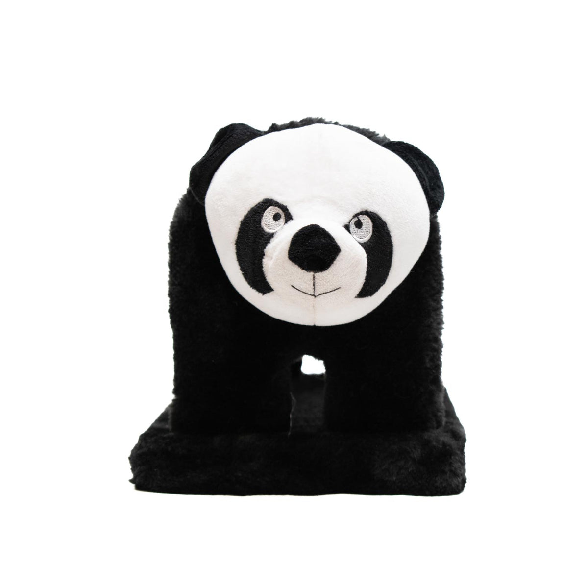 AQPET FRIENDS Kratzbaum Panda 56x18x18 cm für Katzen Spielzeug Katze Entspannung und Spaß