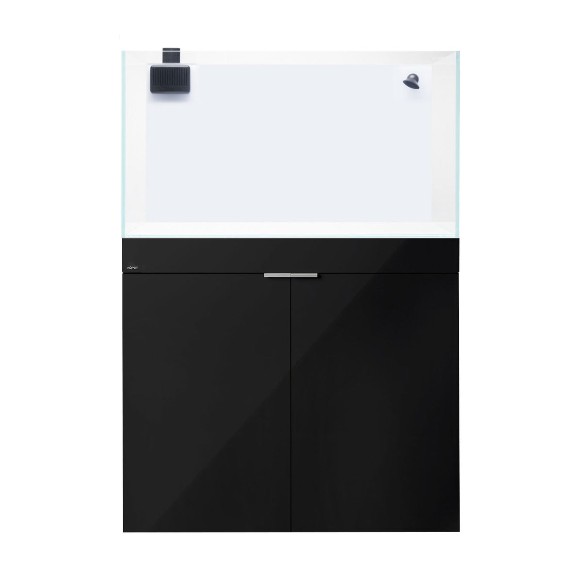 AQPET AQUARIUM-SET AQUA 90 REEF AUS EXTRAKLARGLAS SCHWARZ