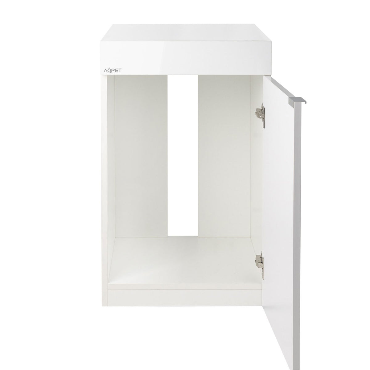 AQPET UNTERSCHRANK 50 WEISS HOCHGLANZ