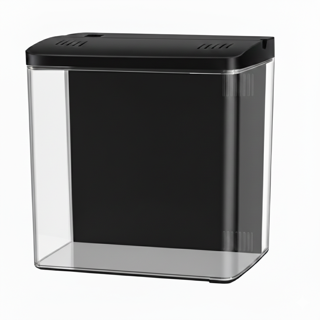 AQPET NEYA SCHREIBTISCHAQUARIUM SCHWARZ