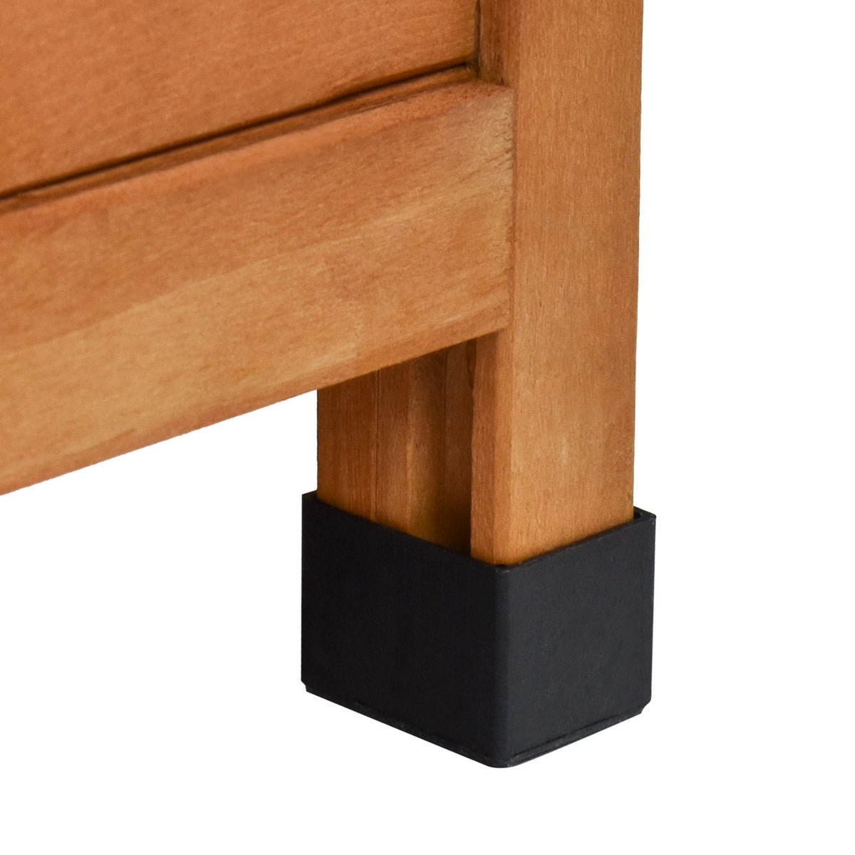 AQPET FRIENDS Suite Hundehütte aus Holz mit Schrägdach, komplett mit Thermovorhang für Hunde und Katzen