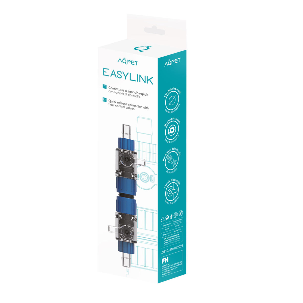 AQPET EASYLINK ROHRVERBINDER